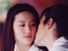 Hu Ge kisses Liu Yifei's cheeks
