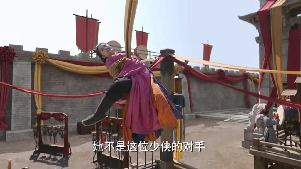 Lin Yueru combat for marriage contest (Sword and Fairy 1)