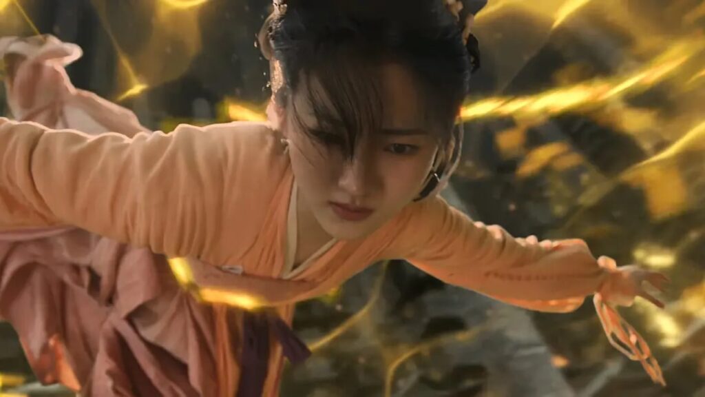 Yang Yutong as Zhao Ling'er in episode 33 (Sword and Fairy 1)