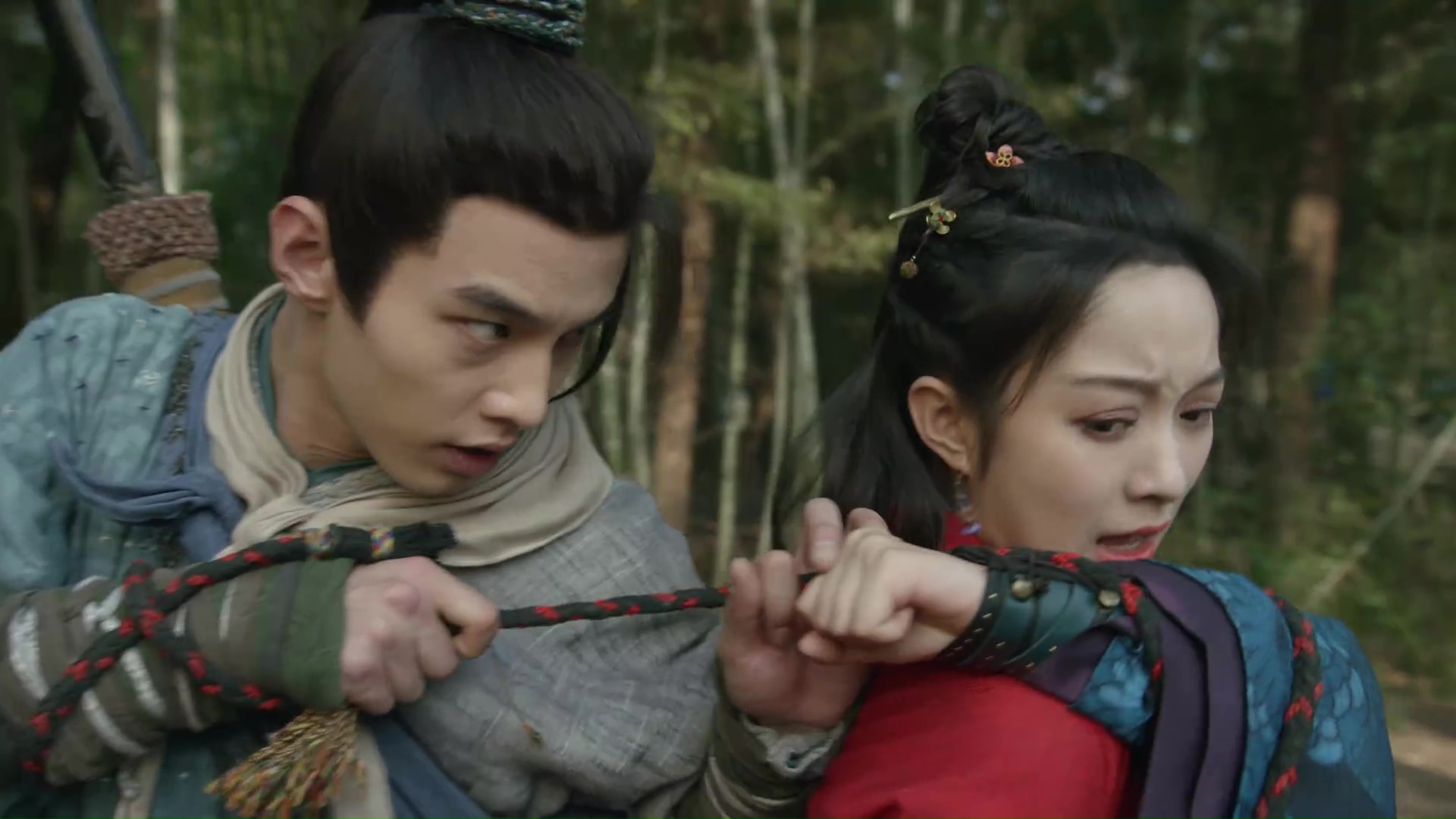 Li Xiaoyao defeats Lin Yueru in their first encounter (Sword and Fairy 1)