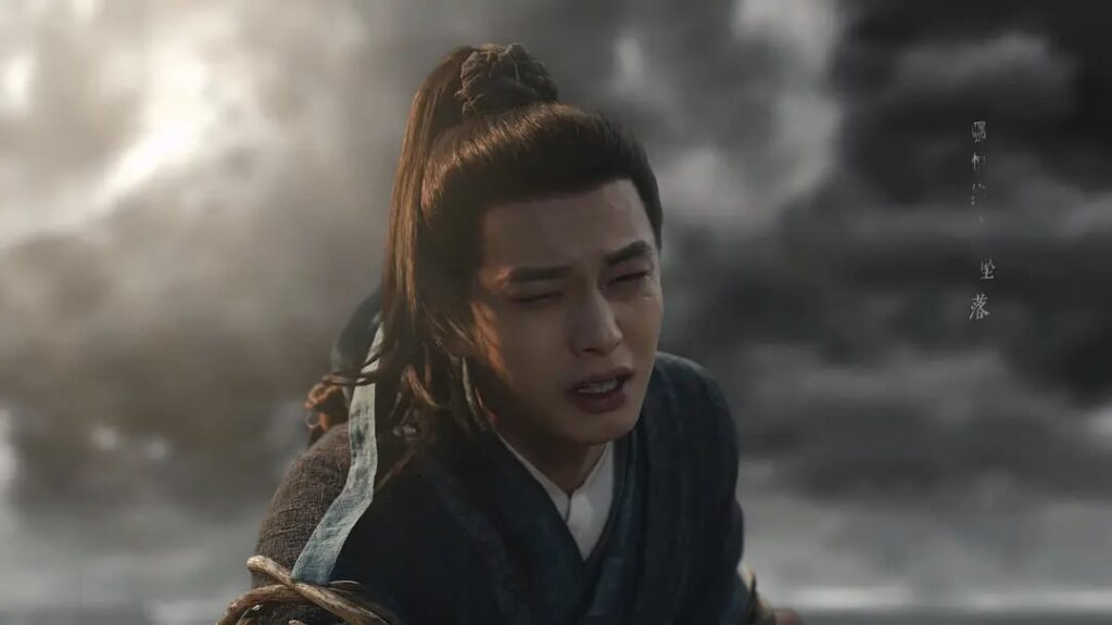 He Yu in Sword and Fairy 1 ending scene