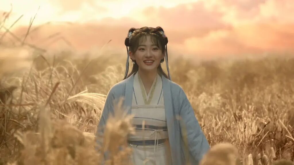 Yang Yutong as Zhao Ling'er in "Sword and Fairy 1" ending